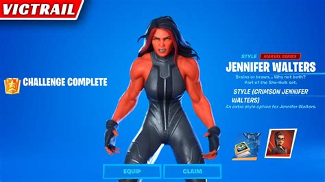 Get a recap of all the new skins through tier 100. How to Unlock Red She-Hulk and Crimson Jennifer Walters in ...