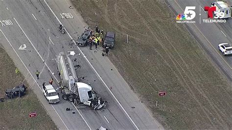 Crash Involving Semi Truck Turns Deadly In Grand Prairie Nbc 5 Dallas