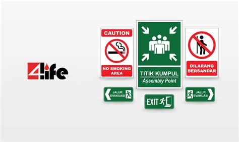 Rambu Rambu Keselamatan Safety Signs Rambu Safety Sign Surabaya The