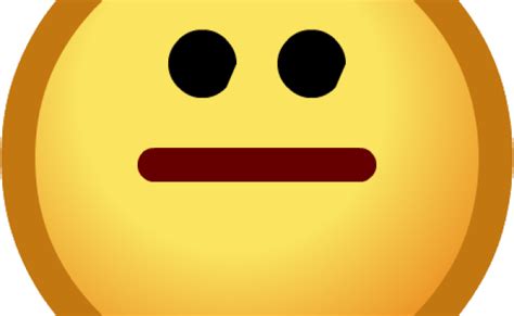 Straight Face Emoji Emoji Face Clipart Ok Face Straight Face Clip Art