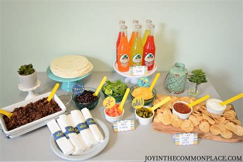 How To Set Up A Simple Taco Bar