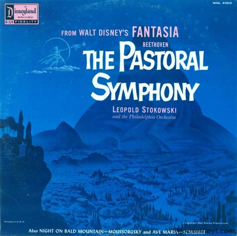 The Pastoral Symphony From Walt Disneys Fantasia By Disneyland Records