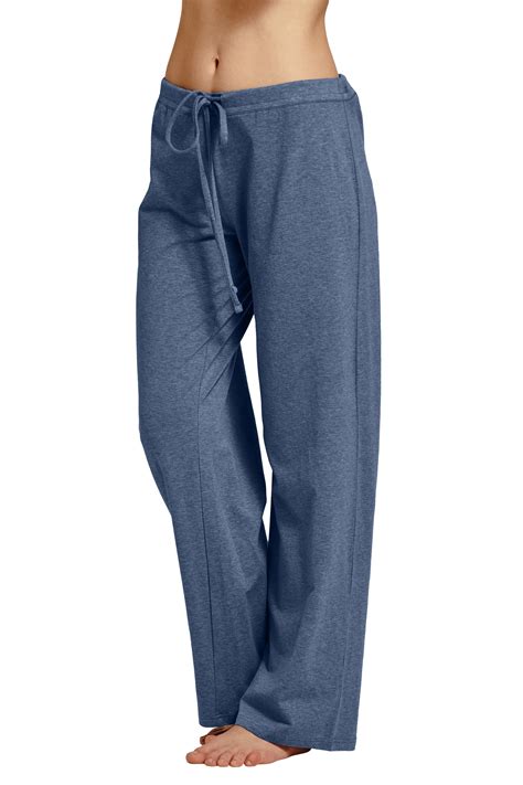 Cyz Womens Casual Stretch Cotton Pajama Pants Simple Lounge Pants