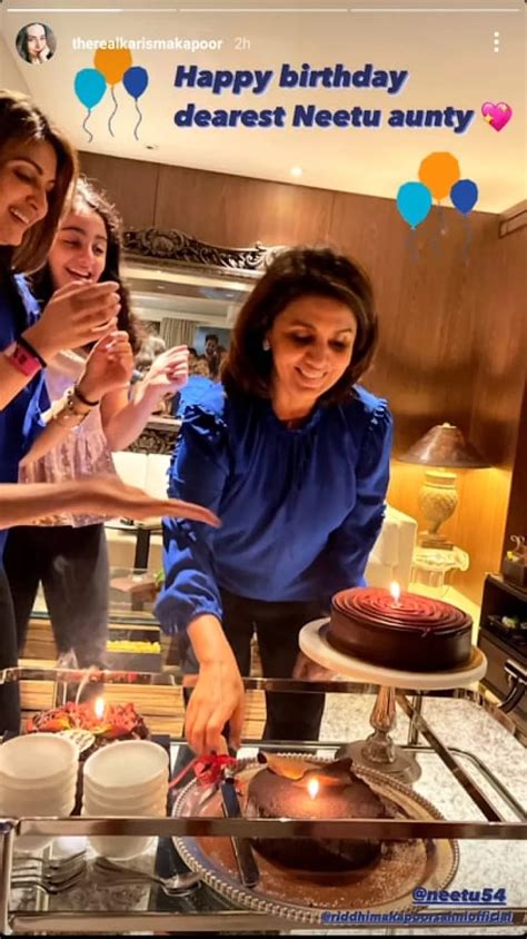 Alia Bhatt Wishes Her To Be Mother In Law Neetu Kapoor On Her 63rd Birthday With A Fam Jam Picture