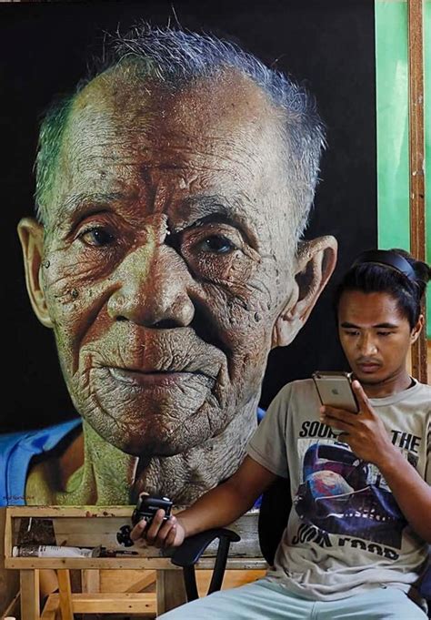 Filipino Artist Creates Incredibly Realistic Paintings That Look Like