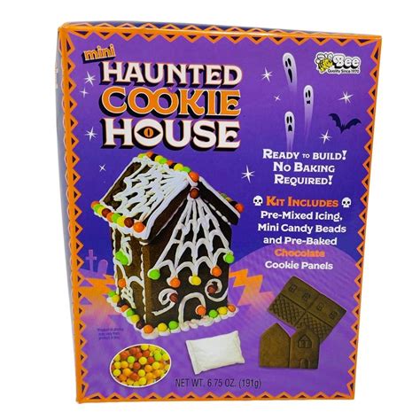 Halloween Bee Mini Haunted Cookie House 191g Candy Funhouse