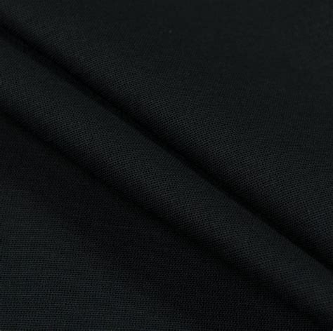Black Cotton Cheap Fabric Width 59 In For Sewing Church Apparel