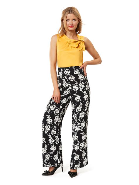 Rosemary Floral Pants Shop Pants Online Today At Review Review