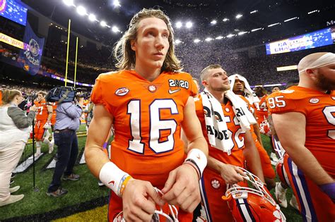 lsu vs clemson trevor lawrence goes quietly in first loss