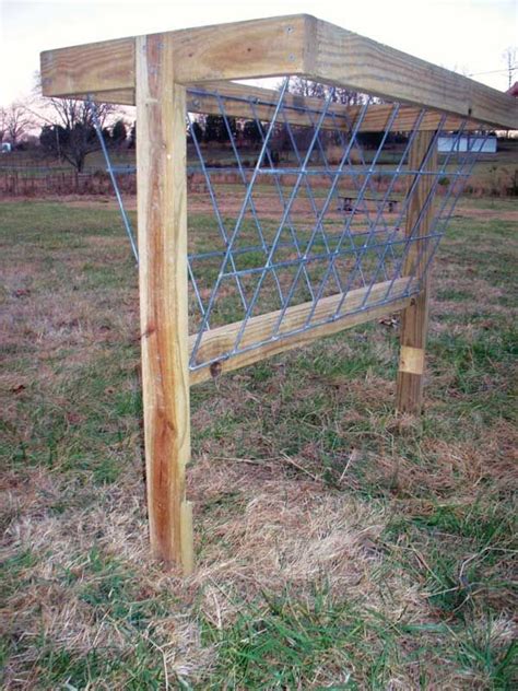 How To Build A Hay Feeder In 17 Simple Steps And For Under 100 Goat