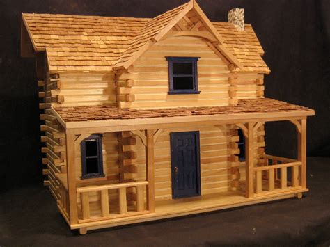 Diy Log Cabin Log Cabin Ideas Log Cabin Homes Cabin Dollhouse