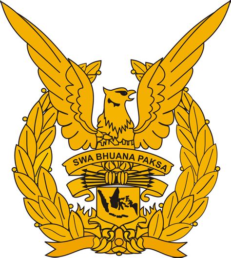 Logo Tentara Nasional Indonesia Angkatan Udara Tni Au Swa Bhuana