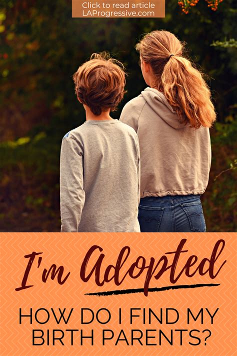 Im Adopted How Do I Find My Birth Parents Birth Parents Find