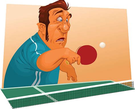 120 Funny Ping Pong Cartoons Illustrations Royalty Free Vector