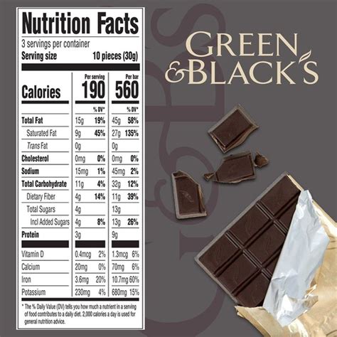 Green Black S Organic Dark Chocolate Bar Cacao Oz Instacart