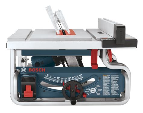 Bosch 10 Inch Portable Jobsite Table Saw Gts1031 With One Handed Carry