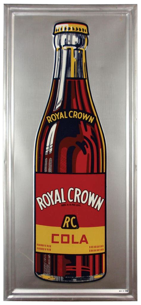Storočia prekonala hranice usa a dnes sa predáva vo viac než 60 krajinách sveta. Royal Crown Cola sign, embossed metal self-framed sign w ...