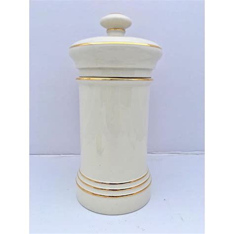 Vintage Porcelain Apothecary Jar Chairish