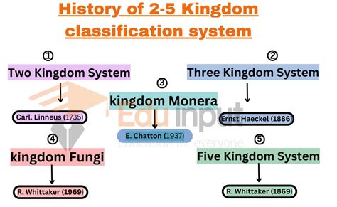 Two To Five Kingdom Classification System An Overview
