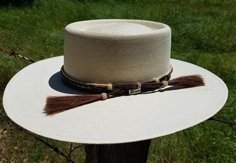 Palm Leaf Vaquero Hat Horse Hair Hat Band Hat Band Hats