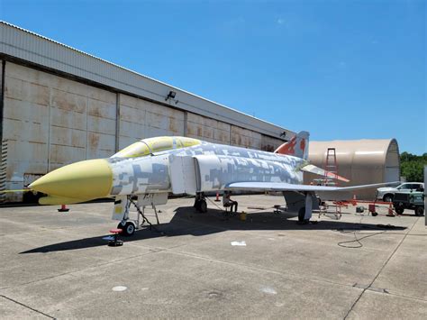 Chappie James F 4 Phantom Aircraft Being Restored In Pensacola