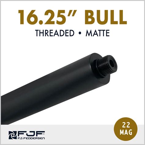 1022 Magnum Bull Rifle Barrel Threaded W Thread Protector 1625