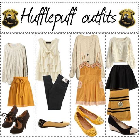 Hufflepuff Outfits By Ameliaroseoswald On Polyvore Maybe Something