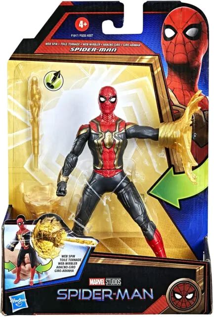 Marvel Spider Man 6 Inch Deluxe Figure Spider Man Web Spin 1619