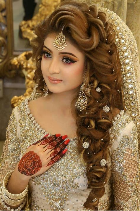 Pakistani Wedding Hairstyles Pakistani Bridal Dresses Indian