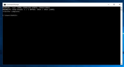 How To Download A File Using Command Prompt Cmd Windows