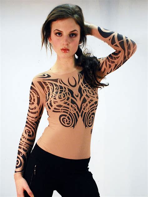 Amazing Women Beautiful Body Tattoos Wonderful From All