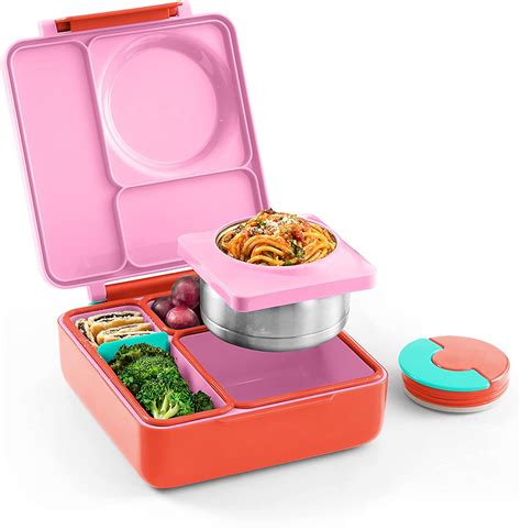 Omiebox Bento Box For Kids Insulated Lunch Box With Leak Proof