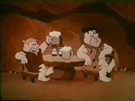 The Flintstones Busch Beer Flintstone Cartoon Cartoons Comics