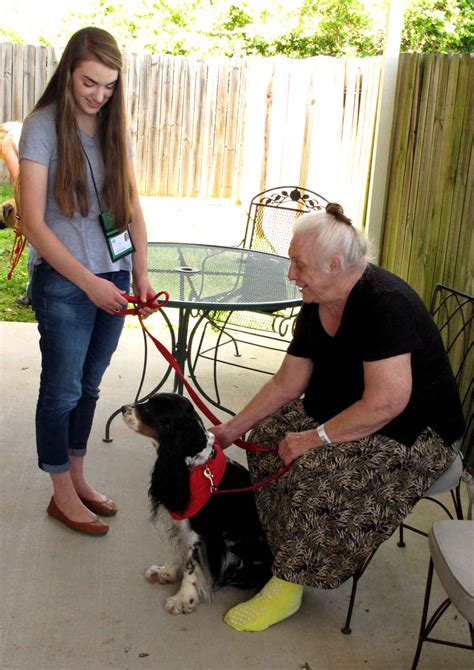 Therapy Dogs Bring Smiles To Seniors Ucbj Upper Cumberland Business