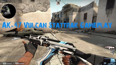 [ger] counter strike global offensive ak 47 vulcan stattrak gameplay youtube