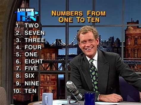 Inside The Confusing Origins Of David Lettermans Top Ten List