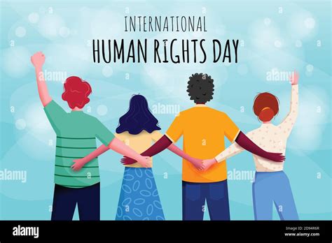International Human Rights Day Banner Stock Vector Image And Art Alamy