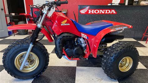 1983 Honda Atc250r Extremely Low Hour Survivor Lightly Restored Air