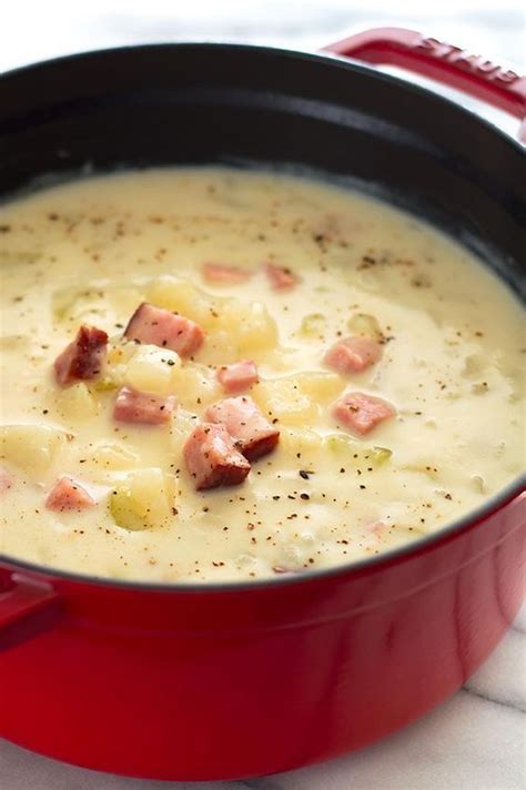 Maybe you would like to learn more about one of these? Healthy ham and potato soup is an easy, fast, and low ...