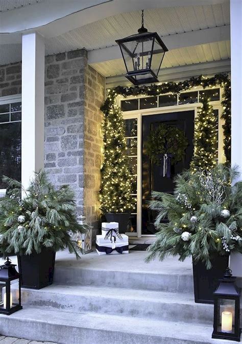 40 Popular Outdoor Decor Ideas For This Winter Homyhomee