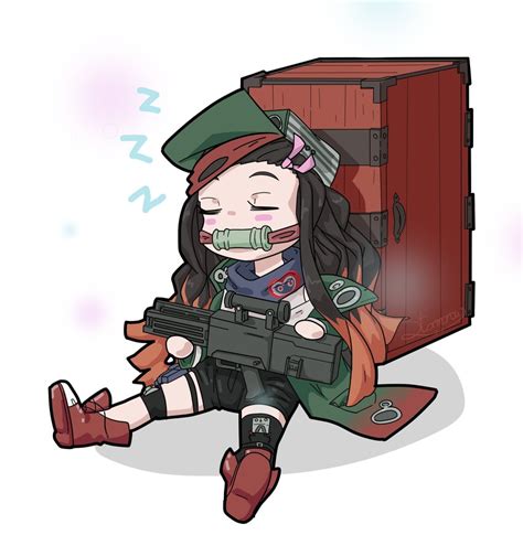 Kamado Nezuko And G11 Girls Frontline And 1 More Drawn By Lailah