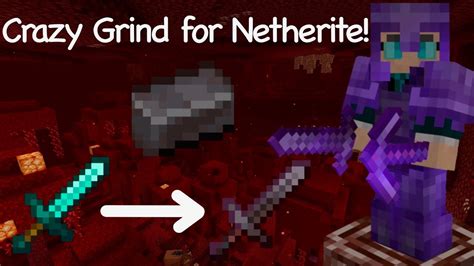 So I Got Full Netherite Armour And Tools 116 Nether Update Ep