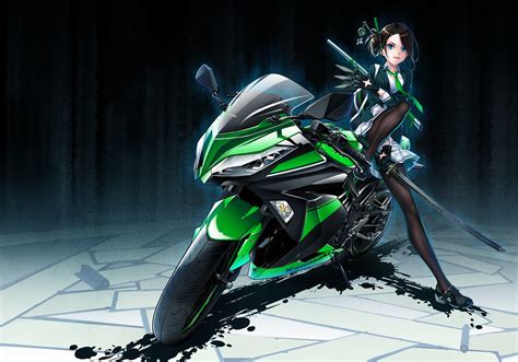 Motorcycle Wallpaper Anime