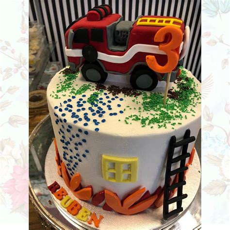 Fire Truck Kids Cake Miss Cake
