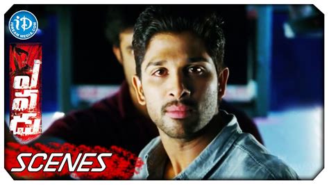 Yevadu Movie Scenes Villains Attack On Allu Arjun And Kajal In Bus