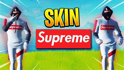 Jai CrÉÉ Le Skin Ikonik Supreme Et Le Skin Ikonik Bleu Sur Fortnite Youtube