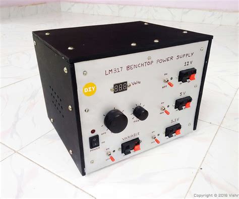 Lm317 Based Diy Variable Benchtop Power Supply 13 Steps With