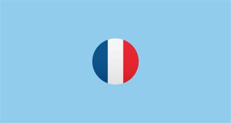 Es wurde im jahr 2010 zu der emoji emoji version 1.0 hinzugefügt. 🇫🇷 Flag: France Emoji on JoyPixels 6.0