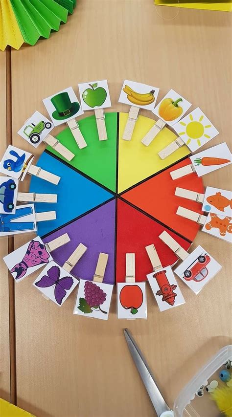 Farben Projekt Farben Kindergarten