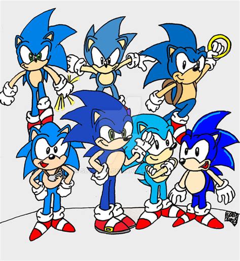 Sonic Multiverse By Slysonic On Deviantart